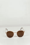See You Sunday Sunglasses - Brown
