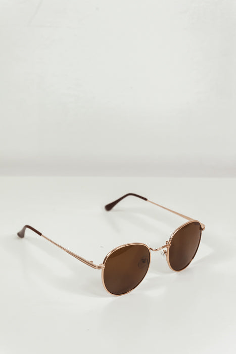 See You Sunday Sunglasses - Brown