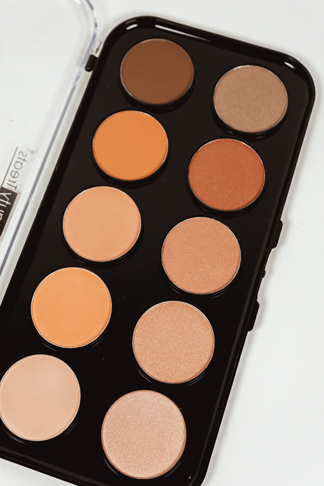 Bronzer Highlighter Palette