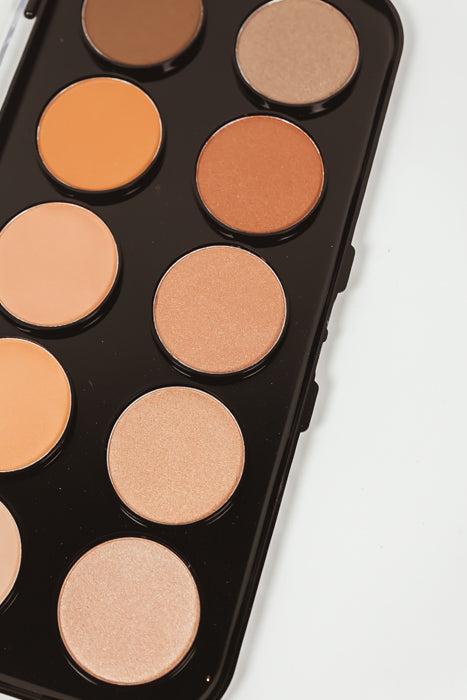 Bronzer Highlighter Palette