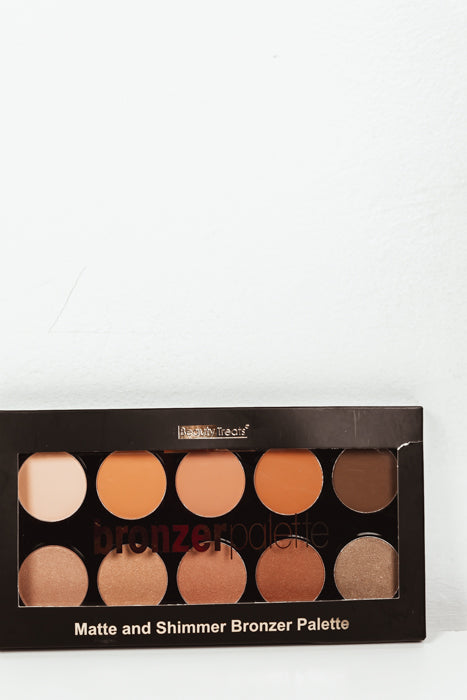 Bronzer Highlighter Palette