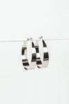 Silver Plated Hoop Earring