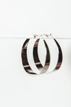 Silver Plated Hoop Earring