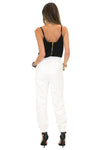 MOON LANDING PANT - White - Haute & Rebellious