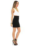 KRIS CROSS CUTOUT DRESS - Haute & Rebellious