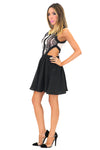 CLEAR CONTRAST POINTY HIGH HEEL PUMP - Haute & Rebellious