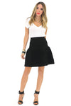 ISSA HIGH-WAISTED A-LINE SKIRT - Haute & Rebellious