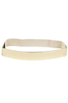 GOLD PLATED BELT - Cream - Haute & Rebellious