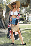 Follow Me Anywhere Floral Kimono