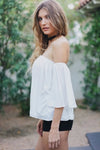 Dalia Off-Shoulder Flowy Top - Haute & Rebellious