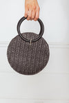 Circular Basket Bag