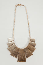 Tut Egyptian Plated Pndt Necklace