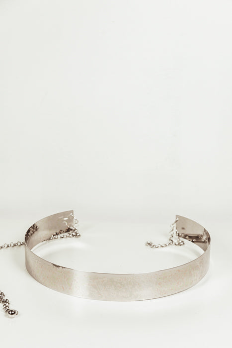 Solid Silver Plated Belt