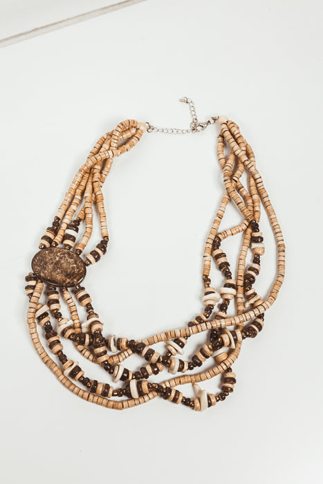 Layered Beaded Necklace