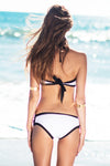 Odeza Contrast Strap Swimsuit Bottom - Haute & Rebellious