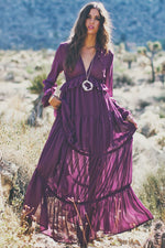 Estelle Tiered Ruffle Maxi Dress - Haute & Rebellious