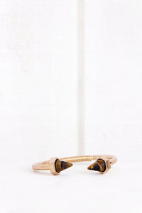 Clena Bolt Meeting Bracelet - Brown - Haute & Rebellious