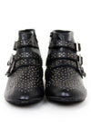 STUDDED ANKLE BOOTS - Black - Haute & Rebellious