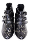 STUDDED ANKLE BOOTS - Black - Haute & Rebellious