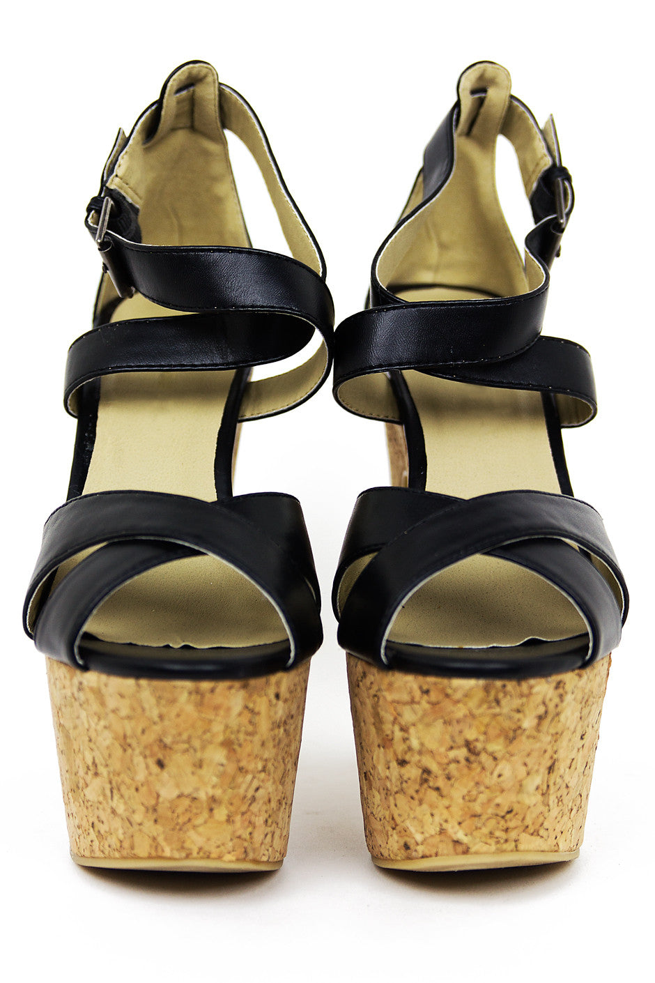 STRAPPY PLATFORMS - Black - Haute & Rebellious