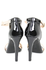 TWO TONE STRAPPY HEEL - Haute & Rebellious