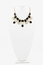 CERAM & BLACK STONES NECKLACE - Haute & Rebellious