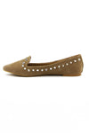 SPIKE SUEDE FLAT - Haute & Rebellious