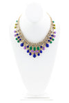 CRYSTALS & GEMS GODDESS NECKLACE - Blue/Green - Haute & Rebellious