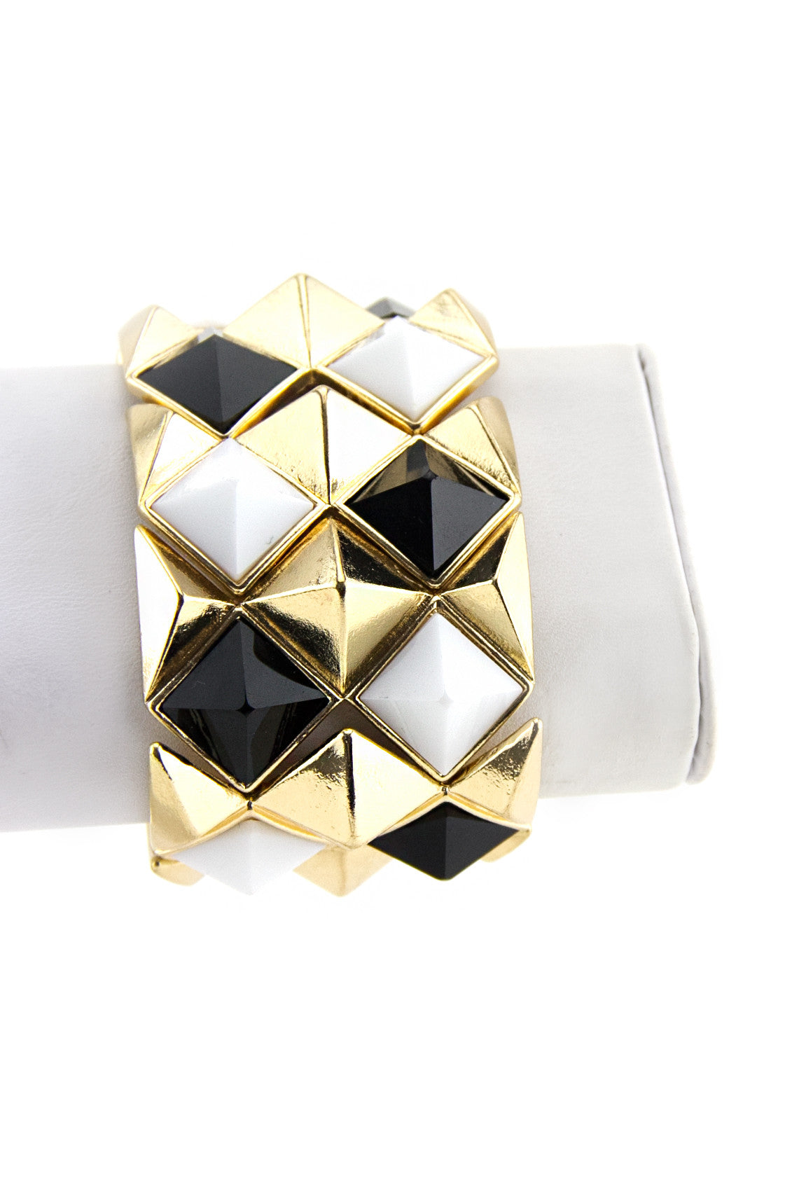 TRI COLOR PYRAMID CUFF - Haute & Rebellious