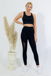 Legging and Top Set - Black