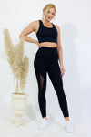 Legging and Top Set - Black