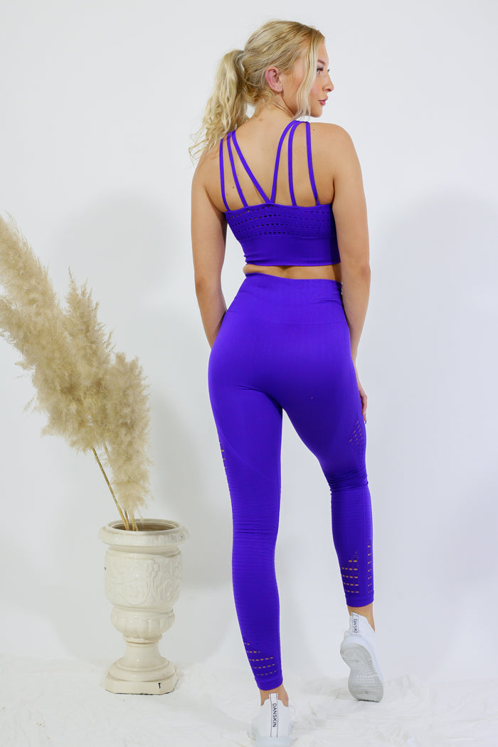 Legging and Top Set - Purple