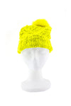 FUR TOP BEANIE - Lime - Haute & Rebellious