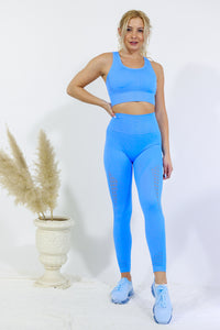 Legging and Top Set - Sky Blue