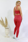 Legging and Top Set - Red