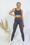 Legging and Top Set - Dark Grey