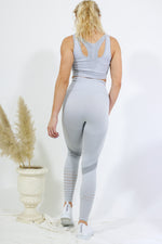 Legging and Top Set - Gray