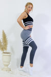 Legging and Top Set - Gray