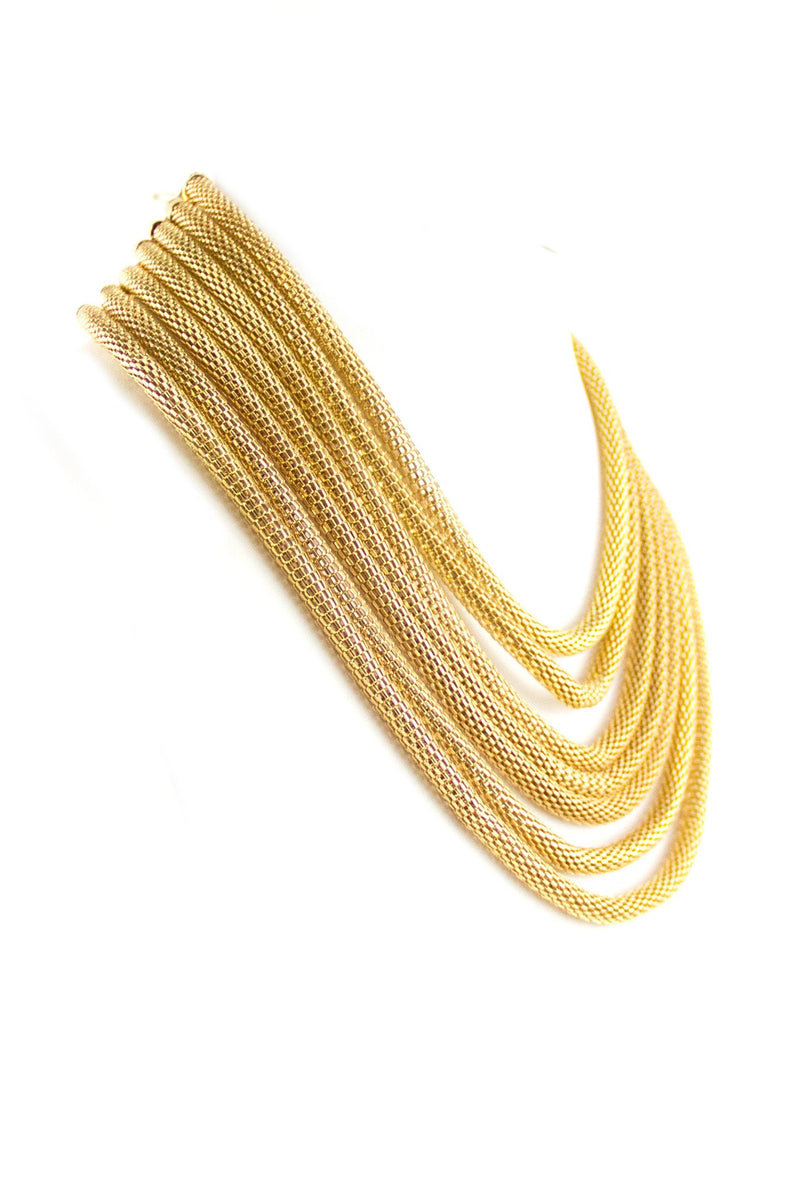 Gold Layering Cleopatra Necklace - Haute & Rebellious