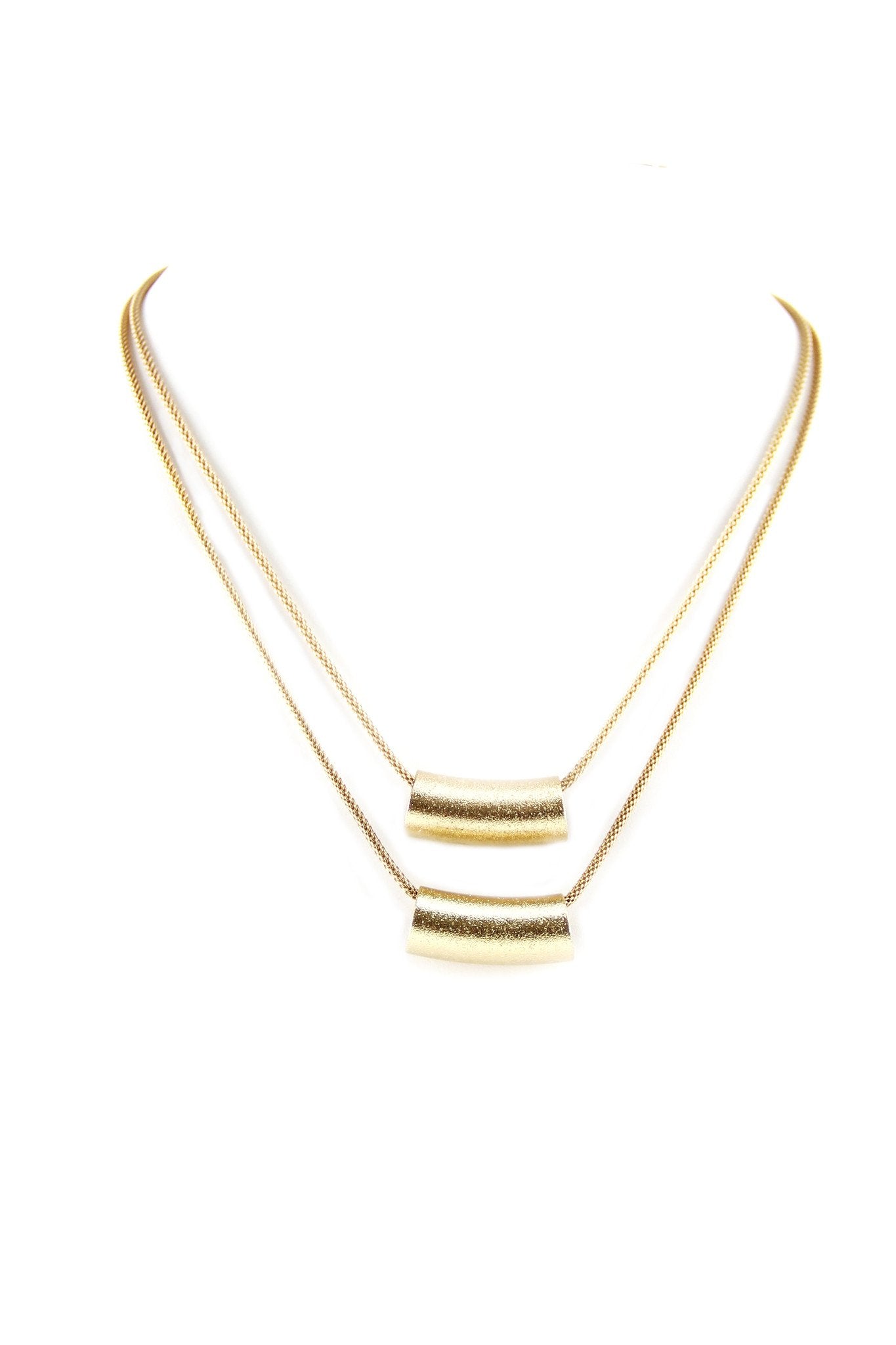 Gold Thin Layering Necklace - Haute & Rebellious