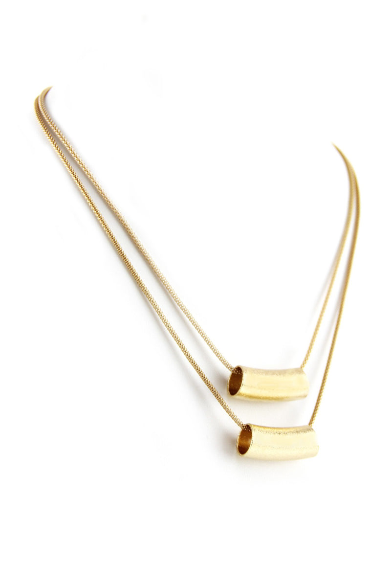 Gold Thin Layering Necklace - Haute & Rebellious