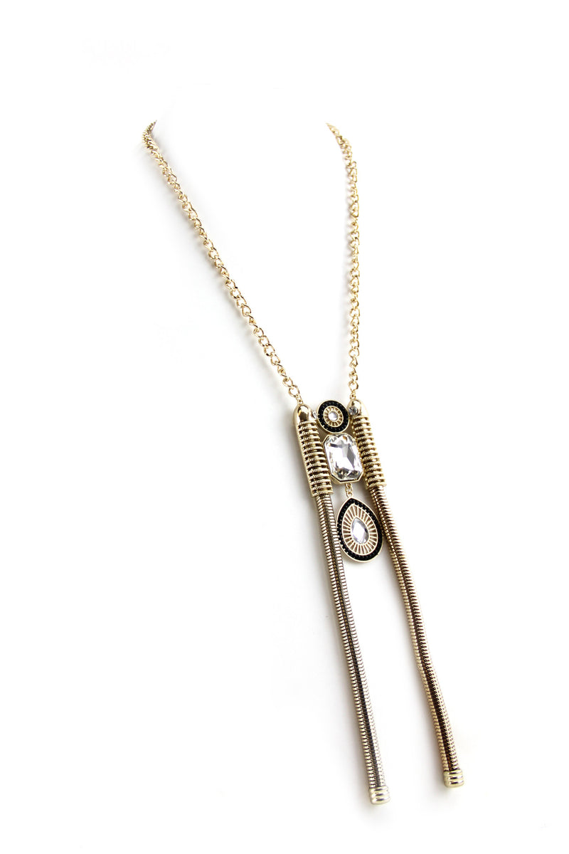 Tut Egyptian Pendant Necklace - Gold - Haute & Rebellious