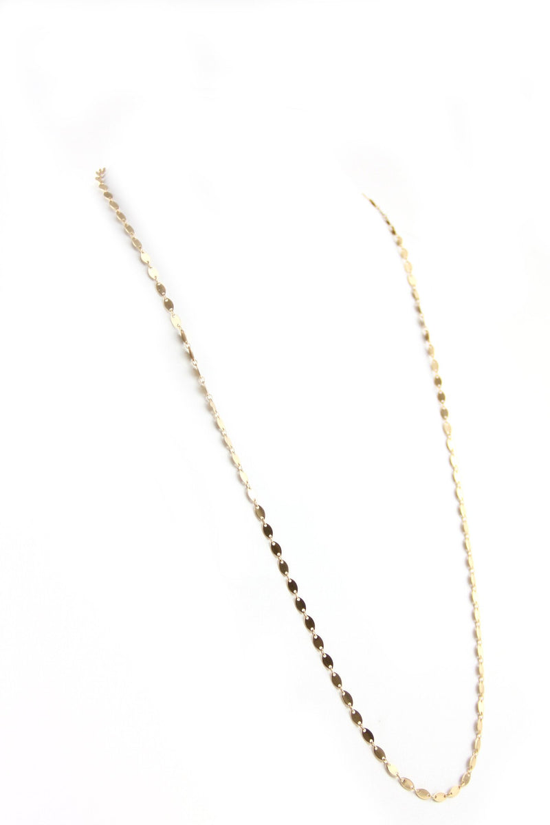 Emma Gold Thin Layering Necklace - Haute & Rebellious