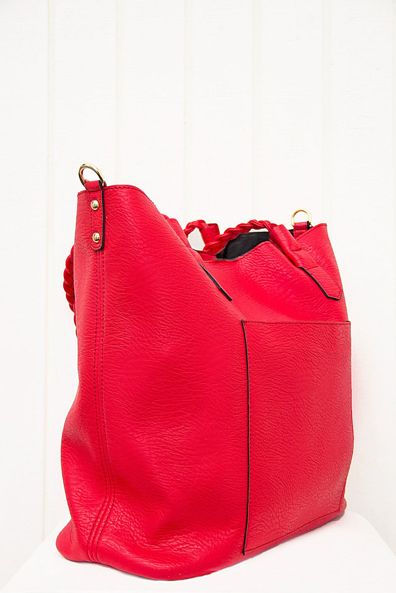 Maven Tote - Red - Haute & Rebellious