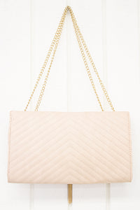 Stanford Chain Crossbody - Rose - Haute & Rebellious