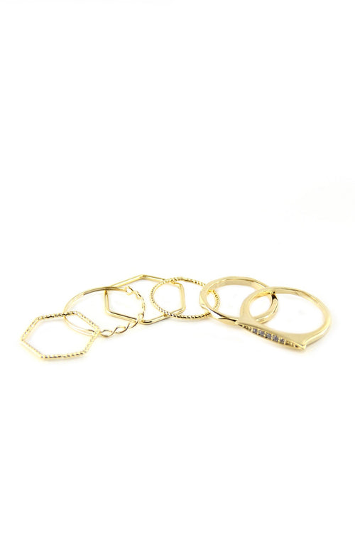 Mahla Petite Ring Set - Haute & Rebellious