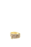 Spiral Wrap Diamond Ring - Clear - Haute & Rebellious