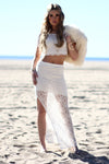 Riyaha Floral Lace Maxi Skirt - Haute & Rebellious