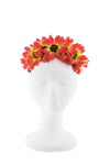 SUNRISE SUNFLOWER CHILD HEADBAND - Fuchsia/Yellow - Haute & Rebellious