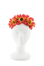 SUNRISE SUNFLOWER CHILD HEADBAND - Fuchsia/Yellow - Haute & Rebellious